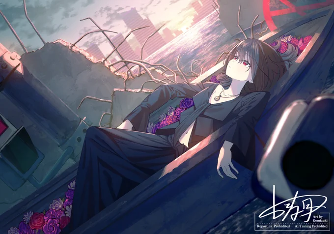 新しめで好きな創作絵(仕事絵含み) 