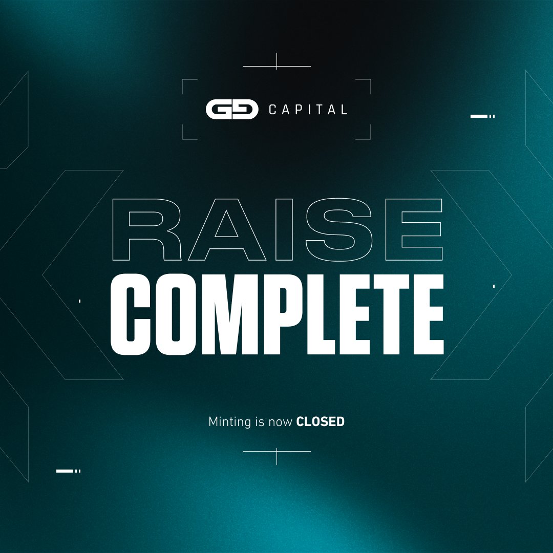 GG Capital (@ggcapdao) on Twitter photo 🚀 The GG Capital DAO raise is complete on <a href="/daosdotworld/">daos.world 🌎</a> — 80 ETH raised.
Thank you to everyone who participated.
This is just the beginning.
$GGCAP will soon be trading and staking will be live soon. Many more exciting announcements to come! 🚀 The GG Capital DAO raise is complete on <a href="/daosdotworld/">daos.world 🌎</a> — 80 ETH raised.
Thank you to everyone who participated.
This is just the beginning.
$GGCAP will soon be trading and staking will be live soon. Many more exciting announcements to come!