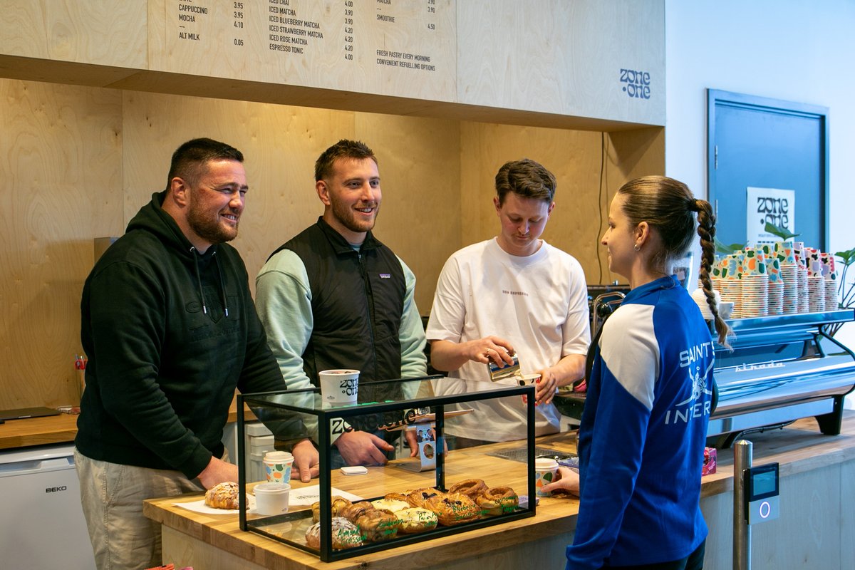 We are delighted to announce that a new coffee shop, ow.ly/Aj7450VtSgW, has opened at Saints Sport, providing a space for staff and students to enjoy speciality coffee and a selection of convenient grab-and-go options. 

Find out more 👉ow.ly/1s4050VtSrb