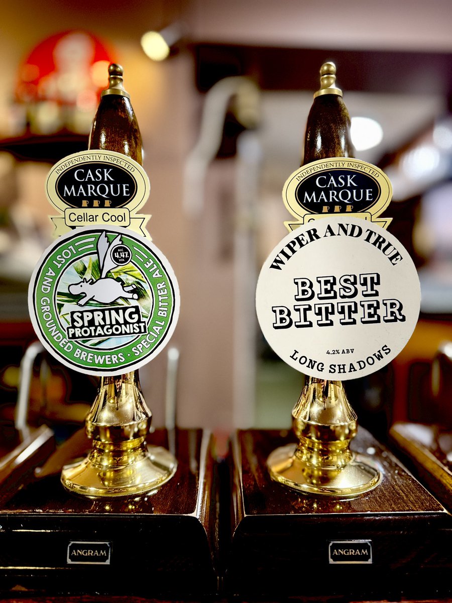 Chris Meeson (@chrismeeson) on Twitter photo Kicking the weekend off with guest beers <a href="/TheMasonsArmsHQ/">The Masons Arms</a> from <a href="/lostandgrounded/">Lost and Grounded Brewers</a> & <a href="/WiperAndTrue/">Wiper and True | Beautiful Beer</a> #headington #oxford #caskbeer #craftbeer Kicking the weekend off with guest beers <a href="/TheMasonsArmsHQ/">The Masons Arms</a> from <a href="/lostandgrounded/">Lost and Grounded Brewers</a> & <a href="/WiperAndTrue/">Wiper and True | Beautiful Beer</a> #headington #oxford #caskbeer #craftbeer