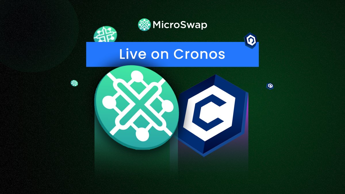 🚀 MicroSwap is NOW LIVE on <a href="/cronos_chain/">Cronos</a> ! 🎉

We’re excited to bring you MicroSwap, the best Aggregator on Cronos! 

Swap your tokens seamlessly with low fees, deep liquidity, and fast transactions—all at your fingertips.

Start swapping now: microswap.org