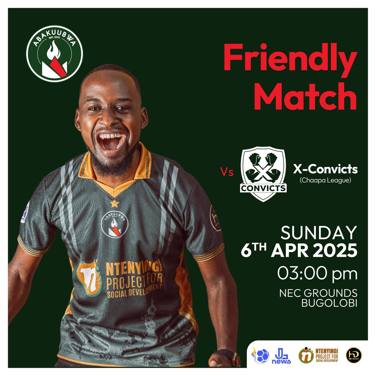 Road game at the <a href="/ChaapaLeague/">Chaapa League</a> to face off with <a href="/XConvicts_FC1/">XConvicts</a> this Sunday at the NEC grounds in bugolobi. We just want to ask them why they are called x convicts 🥲. What kind of offence they were convicted  for?