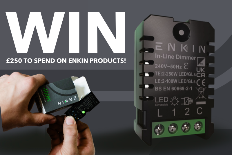 proelectrician's tweet image. GIVEAWAY ✨ Get Your Hands on £250 to Spend on Enkin Dimmers!

💡 To celebrate a website refresh and multiple product updates Enkin is giving away a £250 product voucher!

Enter for a chance to WIN: bit.ly/3XErVJG

#enkin #giveaway #dimmers #LEDdimming #lightingproducts
