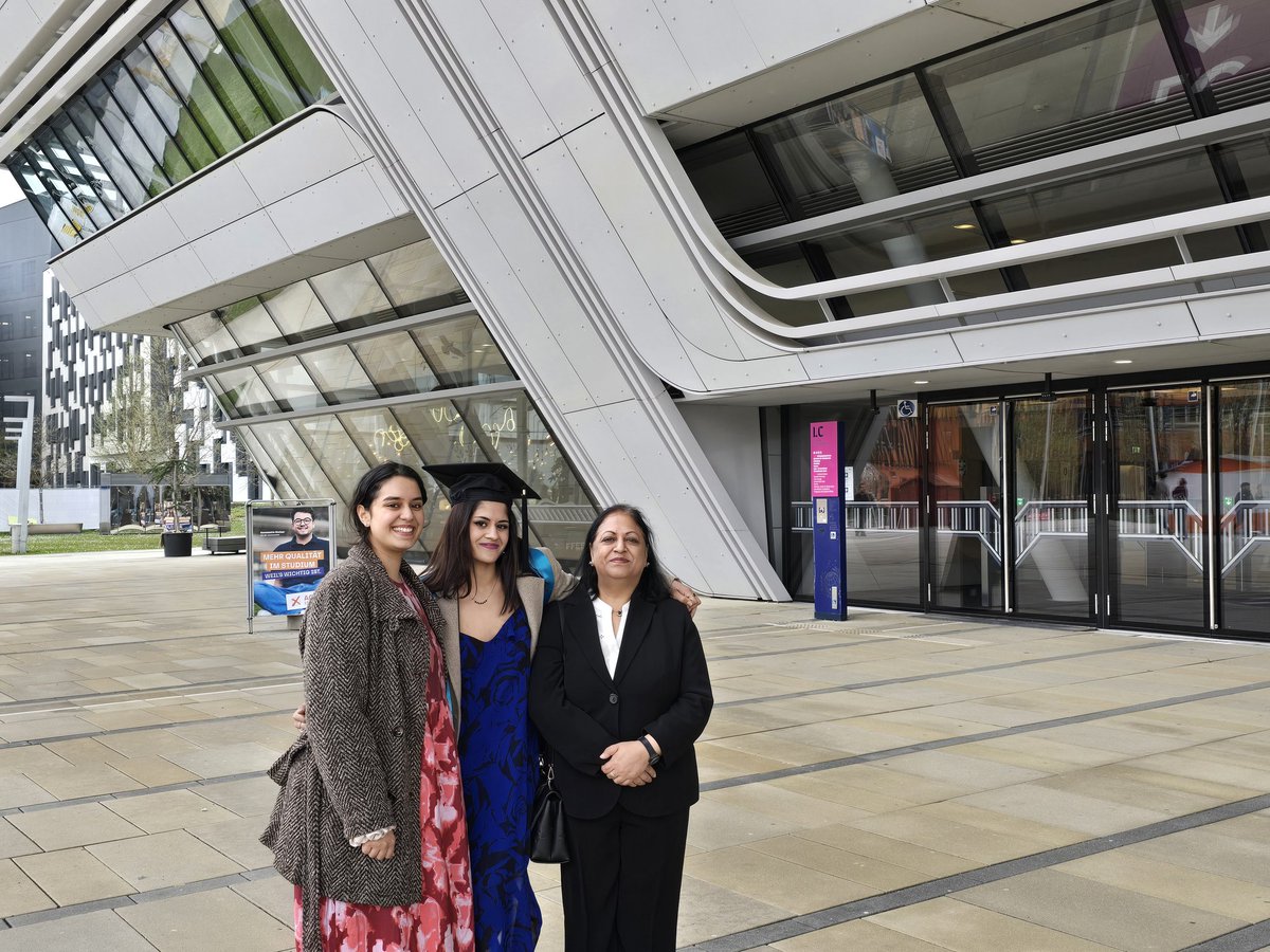 Our youngest, Sania, has reached a significant milestone by completing her BSc (Business &amp; Economics) from <a href="/wu_vienna/">WU Vienna</a>. 
Congratulations, Sania! 
Your determination &amp; perseverance in overcoming countless challenges makes us incredibly proud. A bright future lies ahead for you.