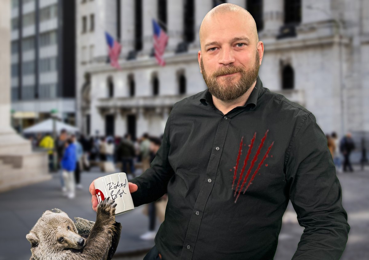 ☕️Fredag rundar av denna 🐻vecka! Har du tröttnat på <a href="/Richard_Brase/">Richard Bråse</a> så har du nu åtminstone chans att vinna en fin Di TV-kopp! Gissa närmast på dagens jobbsiffra för att få en bra start på helgen #finanstwitter.   

Tävlingen pågår även på Bluesky.