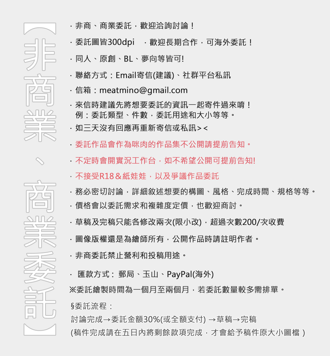 Mino咪肉|委託開放中 tweet media