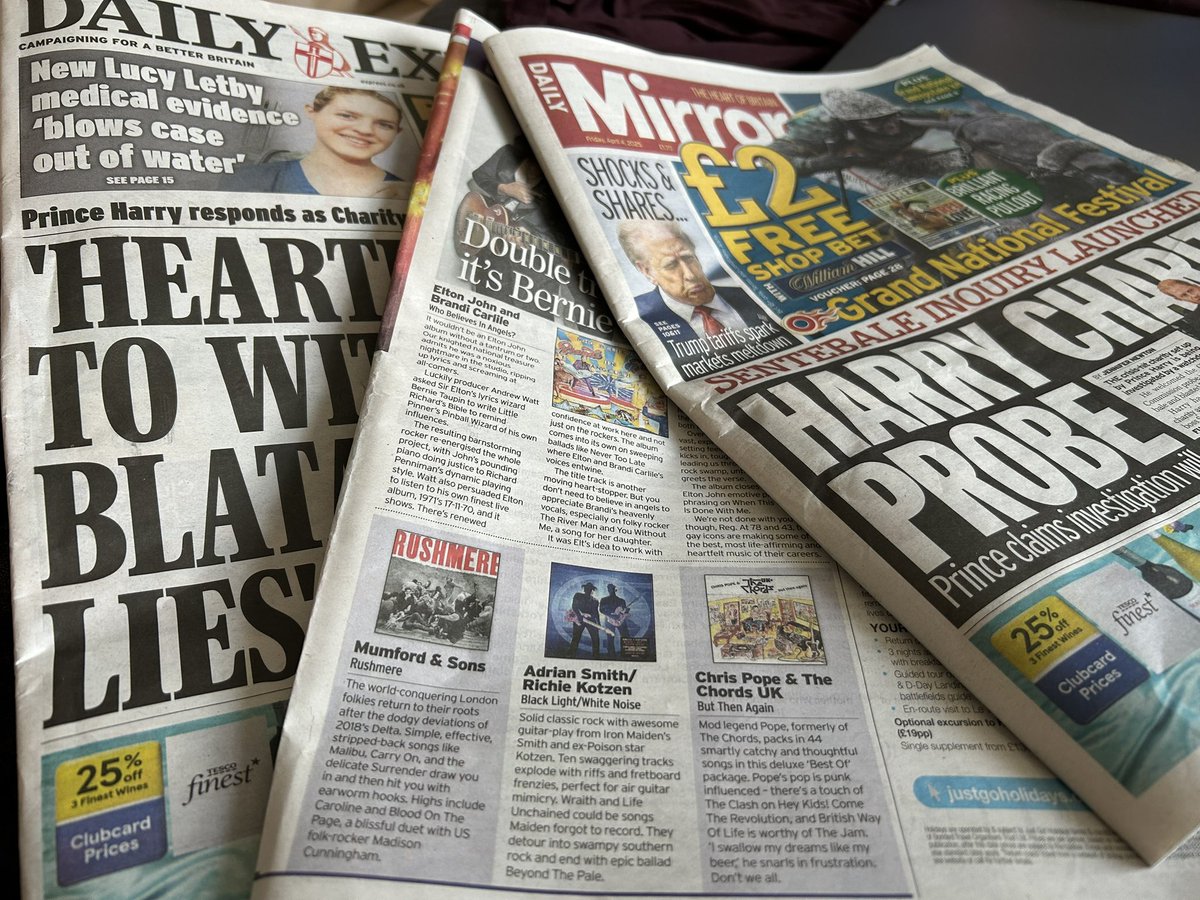 ChrisPope99's tweet photo. Great review of ‘But then Again ‘ in the Express & the Mirror .. and it’s Released today x
#thechordsuk #butthenagain https://t.co/GaLBccvNfN