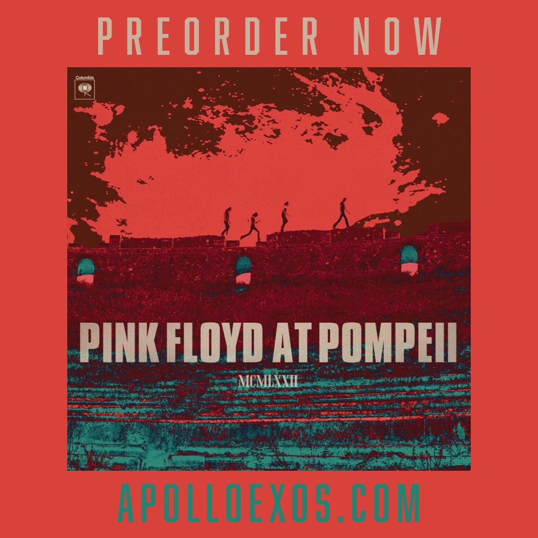 Preorders are up for Pink Floyd at Pompeii. Link in bio.