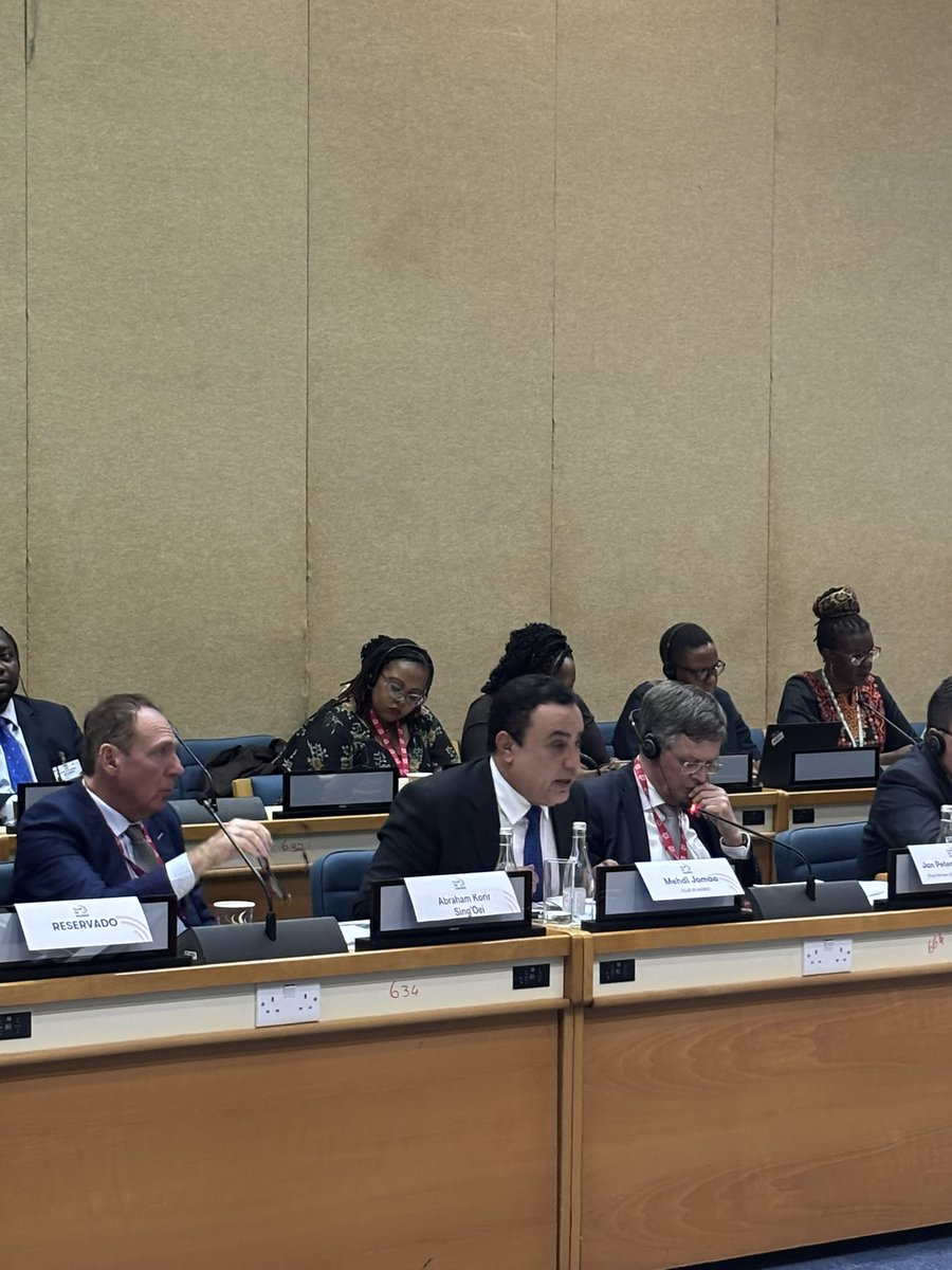Mehdi Jomaa (@mehdi_jomaa) on Twitter photo High-level participation at the UN Nairobi and an interesting session discussing mobilizing private capital for sustainable development by tackling de-risking, regulatory hurdles, and market gaps.
#APD25 #Financial4Development #ClubdeMadrid
<a href="/AfDB_Group/">African Development Bank Group</a> High-level participation at the UN Nairobi and an interesting session discussing mobilizing private capital for sustainable development by tackling de-risking, regulatory hurdles, and market gaps.
#APD25 #Financial4Development #ClubdeMadrid
<a href="/AfDB_Group/">African Development Bank Group</a>