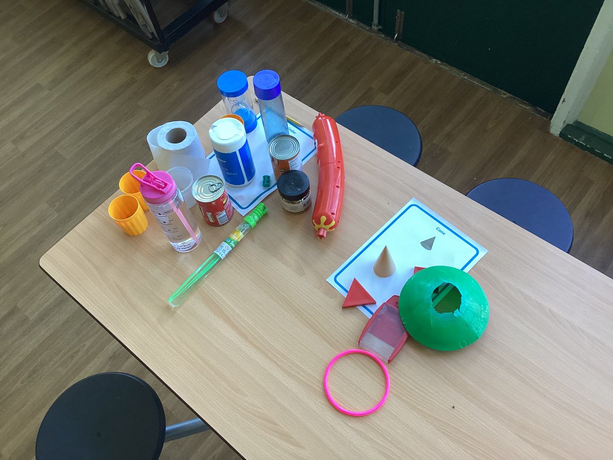 STHELENSPACE's tweet image. Wednesday 26th March 2025 - National Maths Day
We had lots of fun taking part in a shape scavenger hunt and whole school TTRS battle!