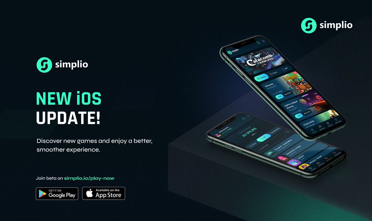 📲 Our iOS app just got an update! 
Download the latest version to enjoy smoother performance and discover new games waiting for you. 🎮✨
👉 Download here: simplio.io/play-now

Stay tuned for upcoming events—something new is coming soon! 🏹👀

#iOSUpdate #MobileGaming