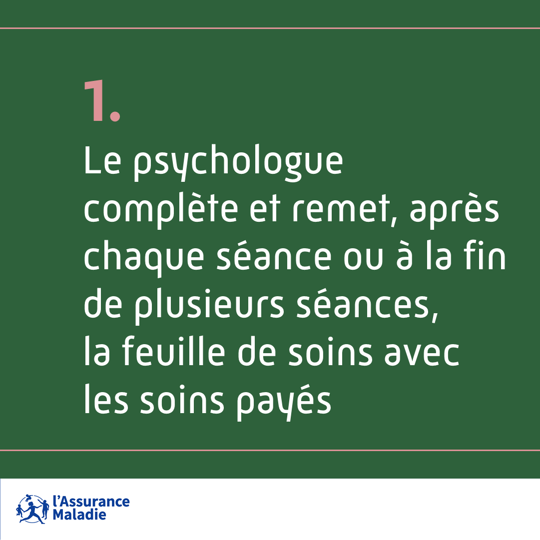 Assur_Maladie's tweet photo. #MonSoutienPsy | Mon soutien psy est un dispositif qui propose jusqu’à 12 séances d’accompagnement psychologique chez un psychologue partenaire 💭

💡 Le tarif des séances, de 50 €, est pris en charge à 60 % par l’Assurance Maladie et 40 % par les complémentaires santé.