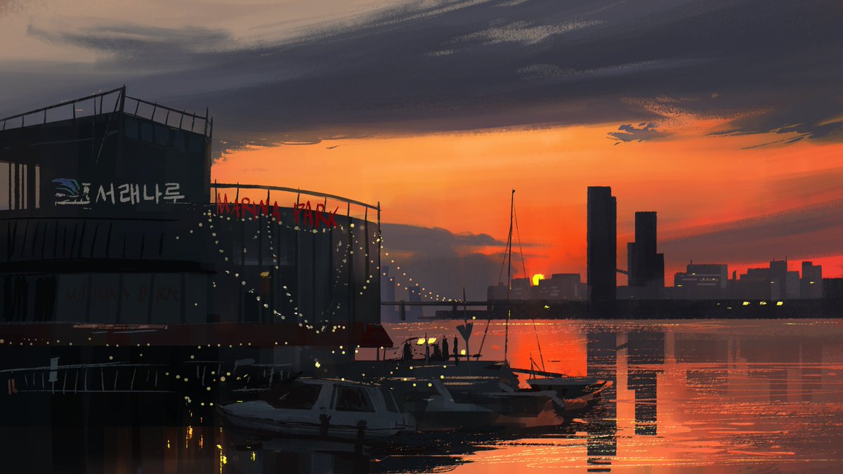 #Pleinairpril #PleinAirpril2025 
03. Han River, Seoul