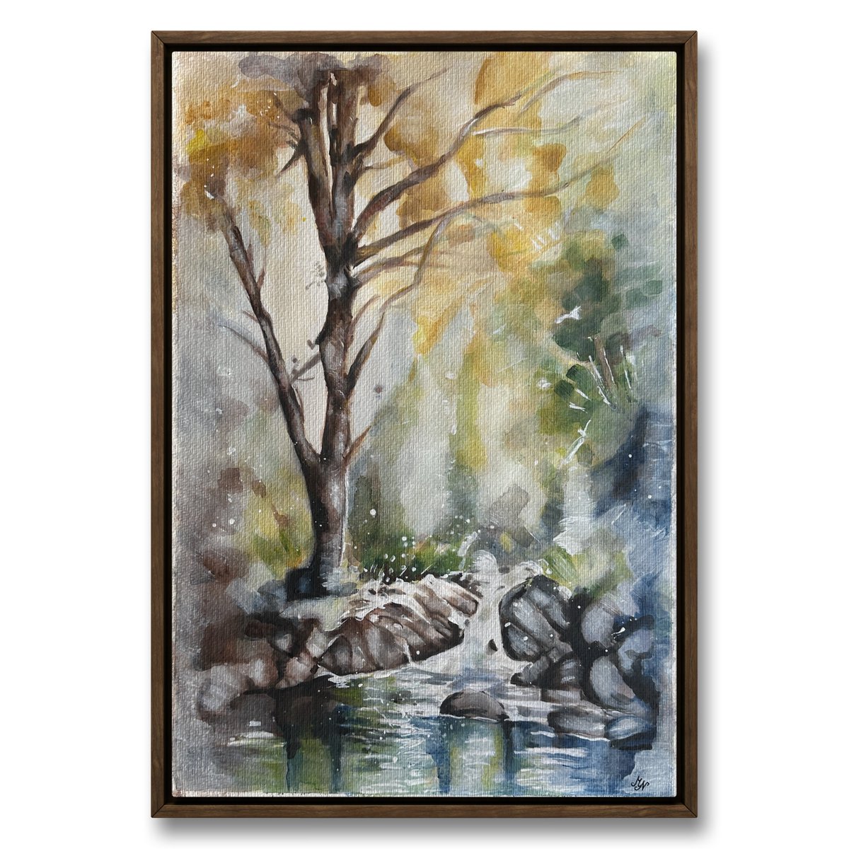 Feel the calm of nature in your space 🌿 "Over the Stream" blends watercolor, acrylic, and ink into pure serenity.
🎨 40% OFF this week only!

#NatureArt #painting #Landscape #OriginalArtwork #ArtSale #WallDecor
artcursor.com/products/over-…