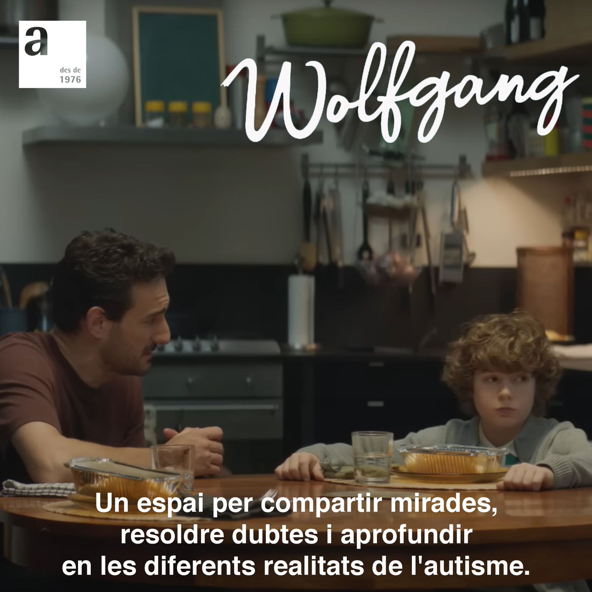 Autisme la Garriga (@autismegarriga) on Twitter photo Dissabte 5 d’abril, 18 h, al <a href="/CineAlhambra/">Cine Alhambra</a> projecció de Wolfgang, pel·lícula que ens convida a reflexionar sobre la diversitat de l’experiència autista.
Tot seguit, col·loqui amb la participació de persones amb autisme, familiars i professionals. No t’ho perdis! Dissabte 5 d’abril, 18 h, al <a href="/CineAlhambra/">Cine Alhambra</a> projecció de Wolfgang, pel·lícula que ens convida a reflexionar sobre la diversitat de l’experiència autista.
Tot seguit, col·loqui amb la participació de persones amb autisme, familiars i professionals. No t’ho perdis!