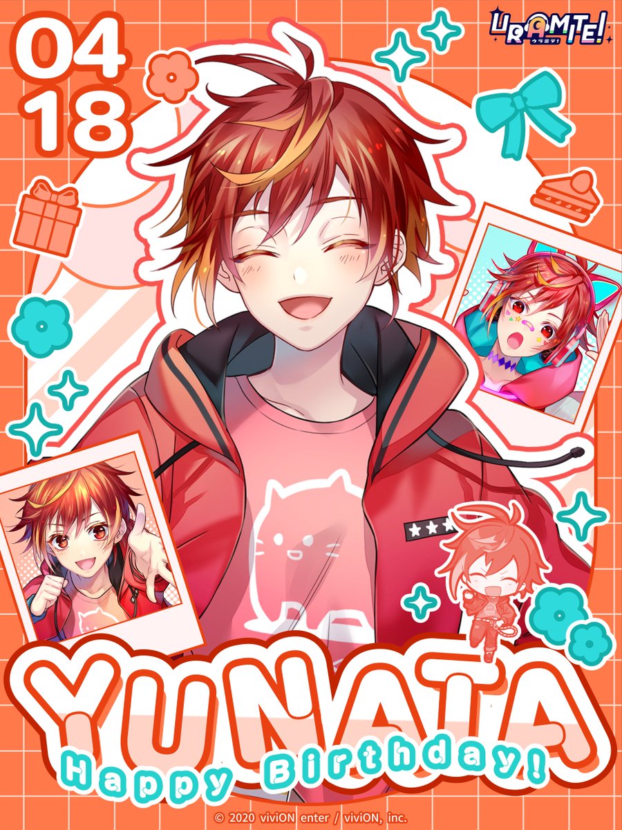 URAMITE_info's tweet photo. ✨🎂HAPPY BIRTHDAY🎂✨
 　　   🔥YUNATA🔥

4月18日は櫻井ゆなたの誕生日！
おめでとうございます💐

#ウラミテ
#櫻井ゆなた誕生祭 https://t.co/SVpyDxssk9