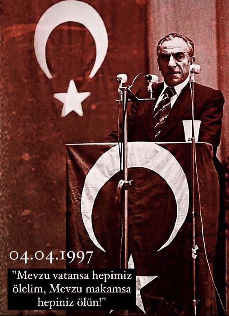 Ruhun şad, mekanın cennet olsun Başbuğum.