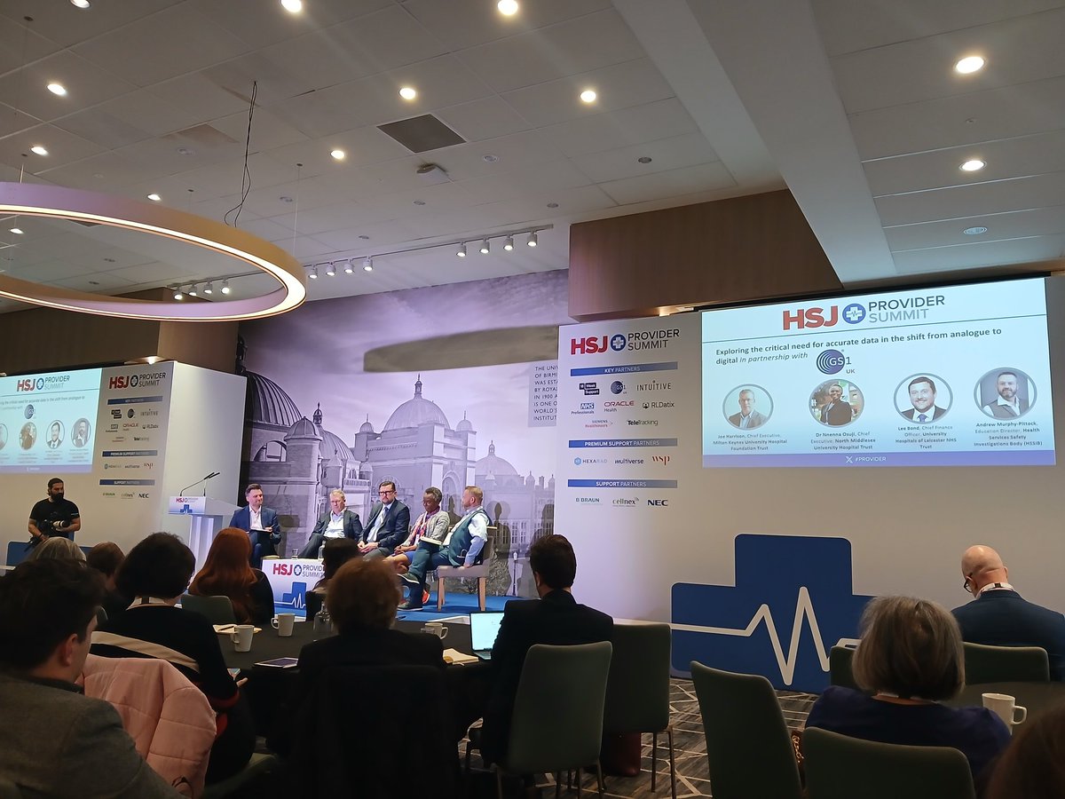 Great to hear from <a href="/gs1uk_hc/">GS1 UK Healthcare</a> panel on exploring the need for data inthe shift from analogue to digital #HSJProvider <a href="/nec_sws/">NEC Software Solutions</a> <a href="/VantageHealthUK/">NEC Rego</a>