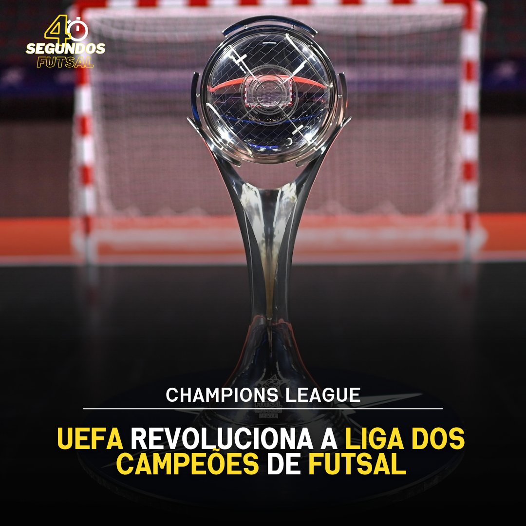 🚨 Mudança na Liga dos Campeões de Futsal! 🚨

A UEFA anunciou um novo formato para 2025/26! 🔄
🔹 Fim da ronda de elite ❌
🔹 Oitavos e quartos de final a duas mãos ⚽
🔹 Final Four em recinto único 🏆

Sabe mais aqui👇
instagram.com/p/DIBO2JeIj0w/…