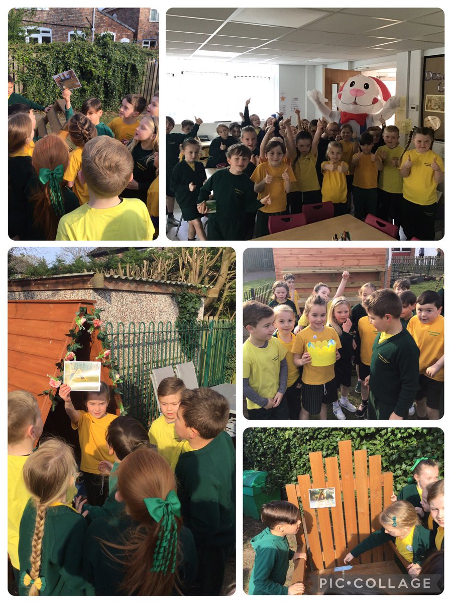 2P have had a lovely morning meeting the Easter Bunny and going on our own Easter egg hunt!