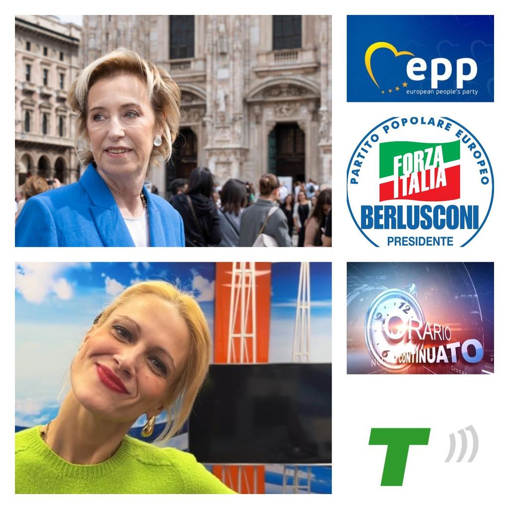 Oggi alle 13 sarò ospite in diretta della trasmissione di Telelombardia Orario Continuato condotta da Giorgia Colombo 
Vi aspetto! A dopo!
#4aprile <a href="/forza_italia/">Forza Italia</a> <a href="/EPPGroup/">EPP Group</a> <a href="/fi_giovani/">Forza Italia Giovani</a> #azzurrodonna <a href="/EPP/">EPP</a> 
<a href="/Europarl_IT/">Parlamento europeo</a> <a href="/GiorgiaMidang/">Giorgia Colombo</a> <a href="/TelelombardiaTV/">Telelombardia</a>