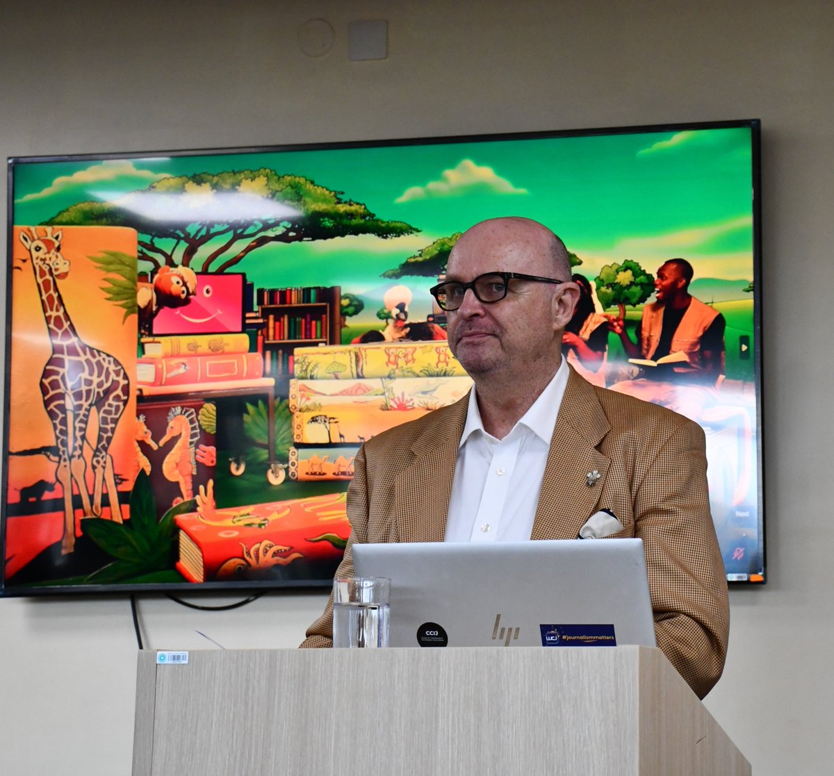 CharmAfric's tweet image. "The Green Media Accelerator (GMA) will surely become a driving force in the climate change awareness and action sector as it supports youth voices. Looking forward to seeing the projects supported and how they develop!"
Ross Franks
CEO of @bunitv (Kenya) and Speaker at the…