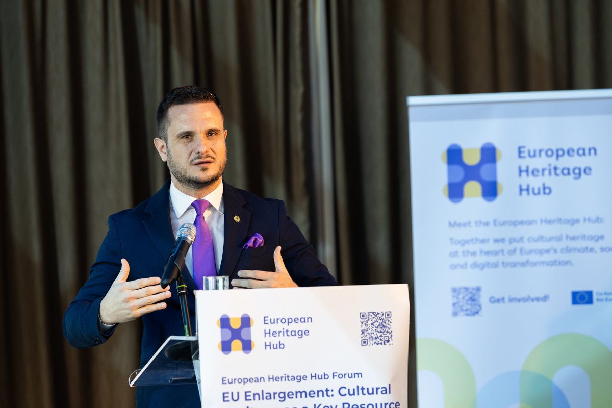 EurHeritageHub's tweet image. 🇲🇪🇪🇺Predrag Zenović, Montenegro EU Chief Negotiator &quot;It&apos;s very relevant the #HubForum is held in Montenegro, Budva, with its immense richness in cultural heritage - which is also often jeopardised. If we don&apos;t protect #CulturalHeritage &amp;amp; plurality, what will we be fighting for?&quot;