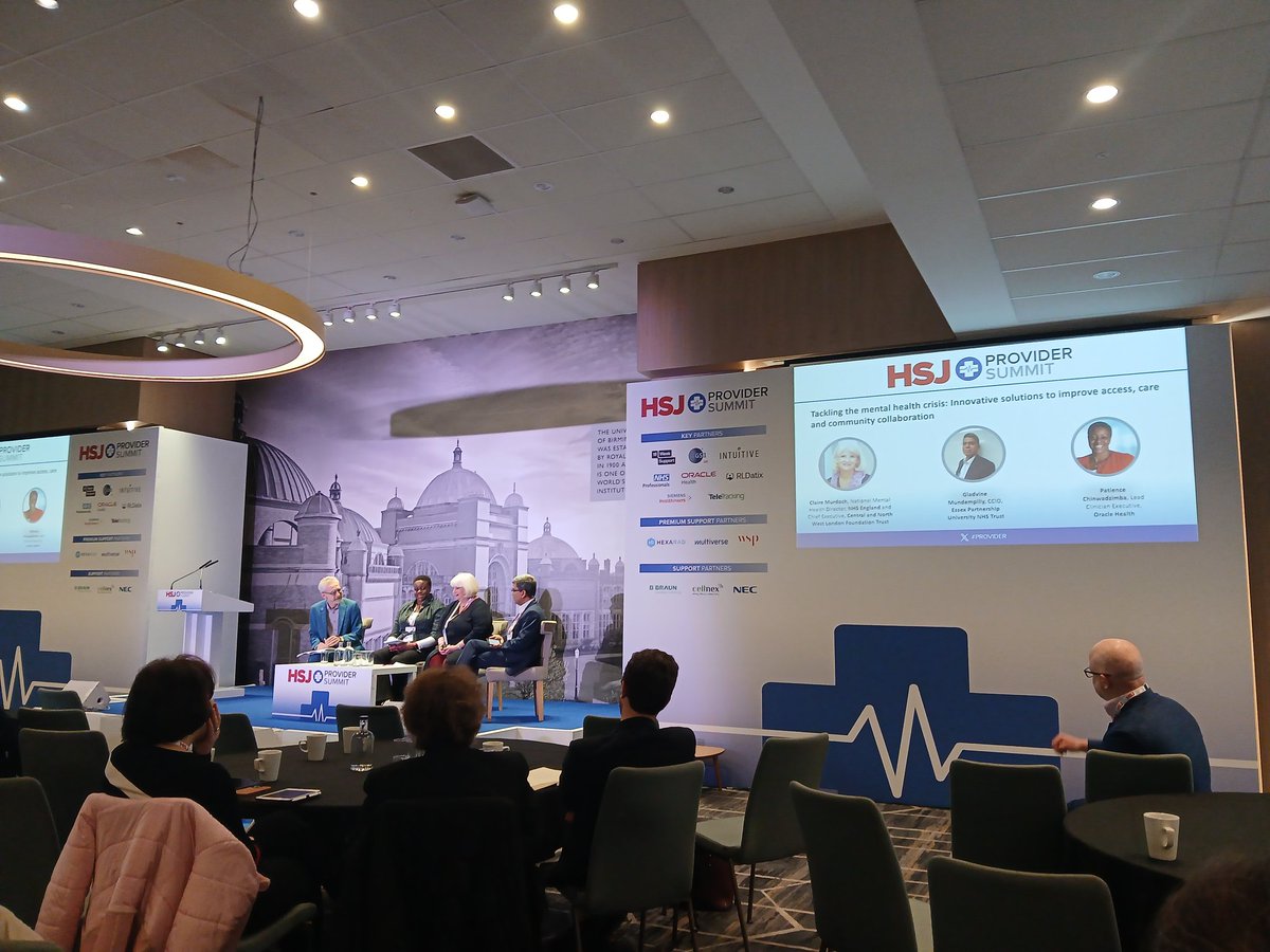 Great to hear the mental health perspectove from <a href="/ClaireCNWL/">Claire Murdoch</a> <a href="/HSJnews/">Health Service Journal</a> <a href="/HSJEditor/">Alastair McLellan</a> at the #HSJProvider <a href="/nec_sws/">NEC Software Solutions</a> <a href="/VantageHealthUK/">NEC Rego</a>