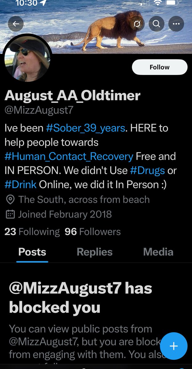 Tired of drinking (@tiredofdrinking) on Twitter photo No idea why this AA has blocked me. I hardly post on here any more! <a href="/RecoveryPosse/">RecoveryPosse</a> #odaat #recovery #alcoholism No idea why this AA has blocked me. I hardly post on here any more! <a href="/RecoveryPosse/">RecoveryPosse</a> #odaat #recovery #alcoholism