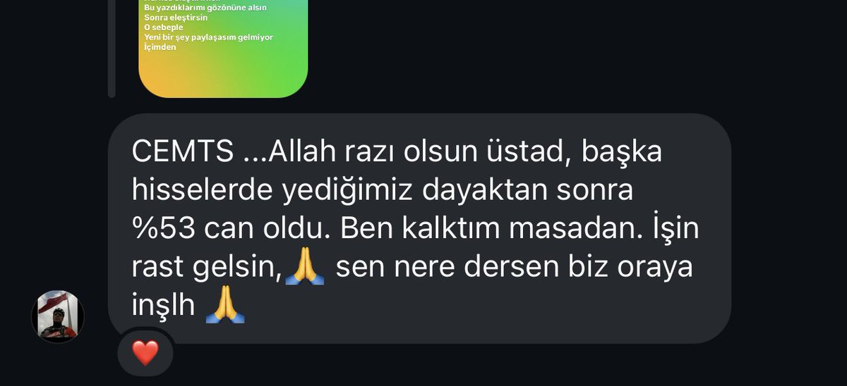Hayırlı cumalar 
Bereketli olsun doyan kalksın masadan
Kimse en dibden alıp en tepeden satamaz 
#cemts