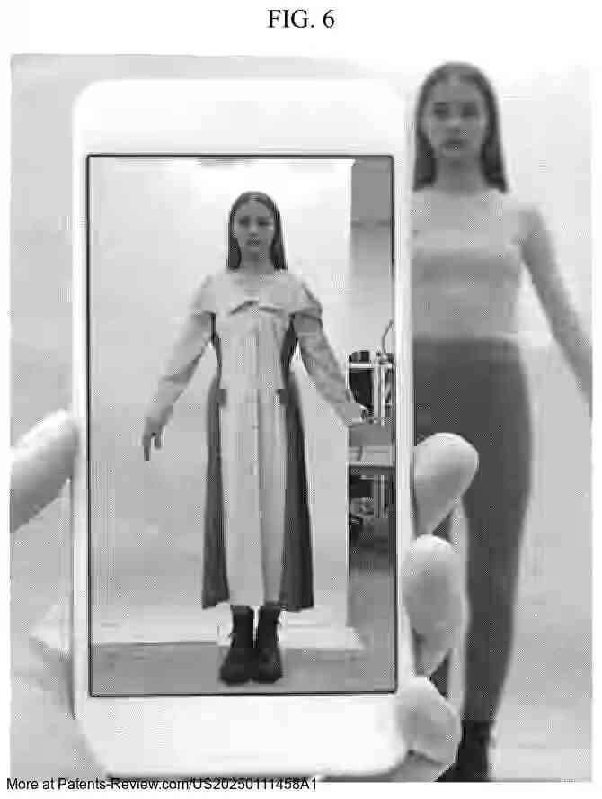 PatentPulse's tweet image. Discover how #StyleAI&apos;s latest patent application #US20250111458A1 leverages #blockchain for digital fashion! This system recombines digital clothes, issues NFTs, and enables virtual fittings with personalized avatars. A game-changer for #NFTs in fashion tech! #DigitalClothes