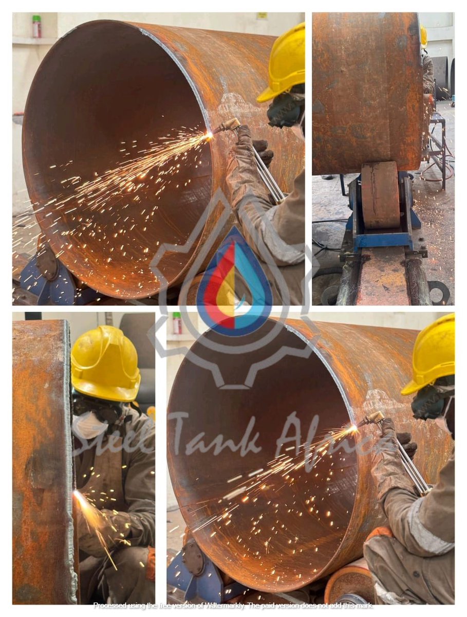 Material Preparation ~ Bevelling
#energy #fabrication #pressurevessel #OilandGas #BuyAfricaBuildAfrica