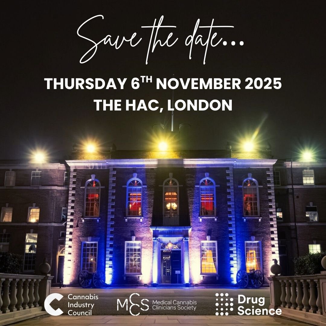 Cannabis Industry Council (@ukcancouncil) on Twitter photo Cannabis Industry Council, <a href="/Drug_Science/">Drug Science</a> & <a href="/ukmccs/">The Medical Cannabis Clinicians Society</a> invite you to join us for the Cannabis Industry Awards Dinner 2025, being held on Thursday 6 November. Please save the date!
This year we have a number of exciting sponsorship options. More info - cicouncil.org.uk/call-for-indus… Cannabis Industry Council, <a href="/Drug_Science/">Drug Science</a> & <a href="/ukmccs/">The Medical Cannabis Clinicians Society</a> invite you to join us for the Cannabis Industry Awards Dinner 2025, being held on Thursday 6 November. Please save the date!
This year we have a number of exciting sponsorship options. More info - cicouncil.org.uk/call-for-indus…