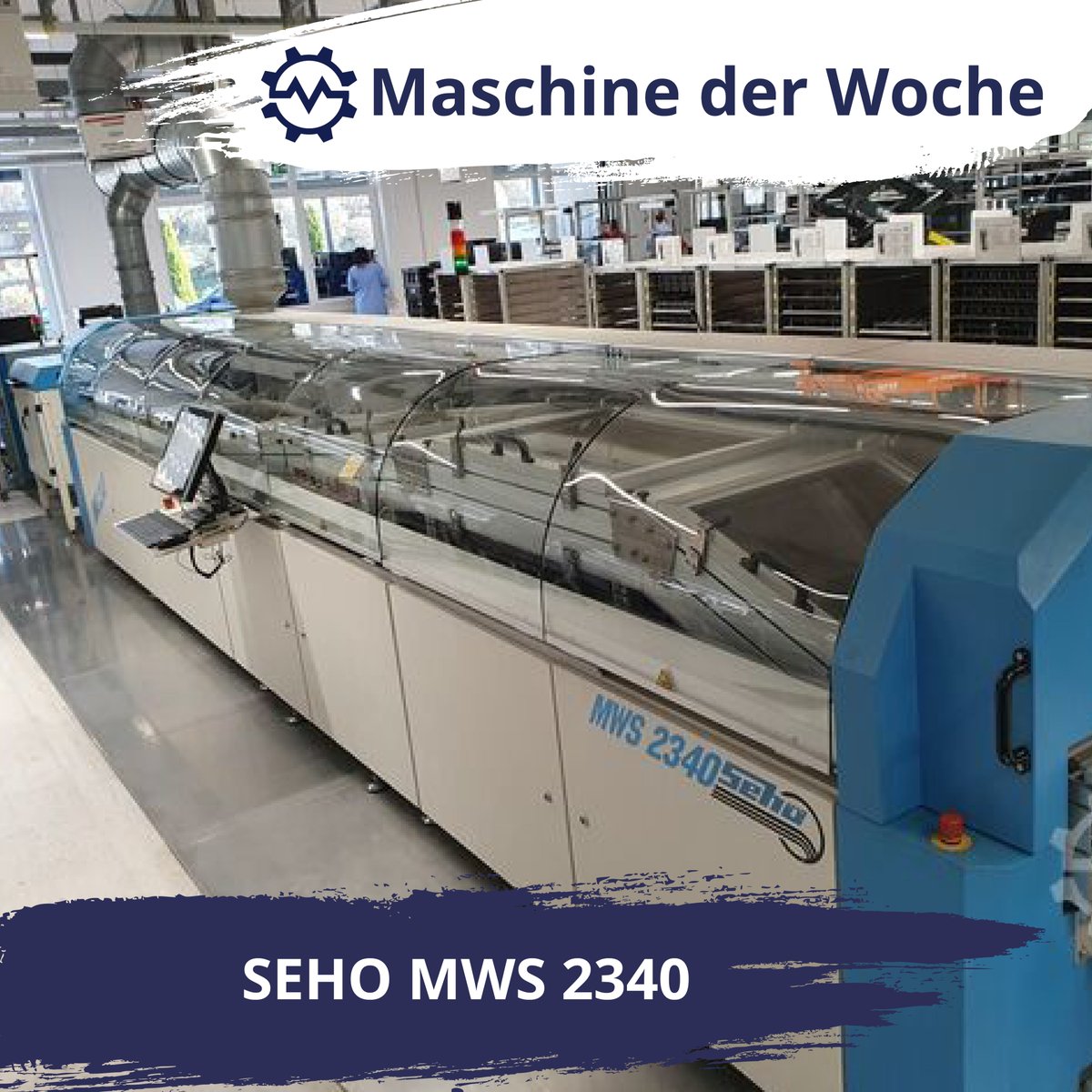 ⚙⚙⚙ Maschine der Woche ⚙⚙⚙ 
Diese Wellenlötanlage bietet mit bis zu 17,55 m Bandstrecke optimalen Raum für Lötprozesse. Bleifreie Legierung , Windows 7 Steuerung &amp; komplette Doku inklusive. Ideal für zuverlässige Serienfertigung.
👉maschinensucher.de/seho-mws+2340/… #maschinensucher