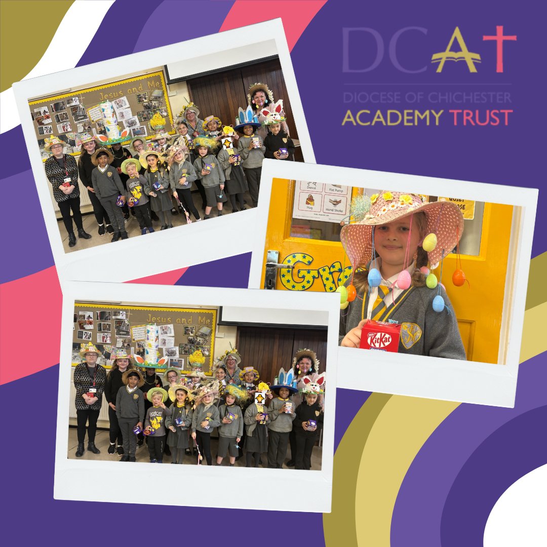 🌸✨ Egg-cellent creativity alert! ✨🌸

A massive round of applause to the winners of the St. Joseph’s Infant Junior and Nursery School Easter Bonnet Competition! 🏆👒
Thank you to all the talented young designers who participated, 💐 Here’s to  colourful Easter season! 🌸🌟