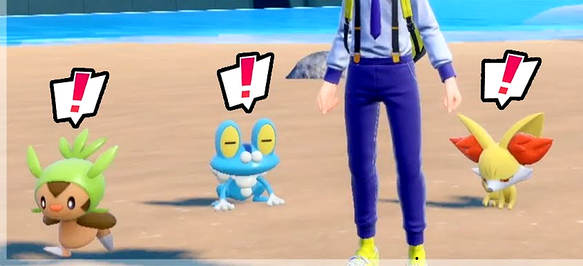 Ama_Shinu's tweet photo. The Kalos Starters are found in the wild! (Just like it was for the Sinnoh Starters in Hisui)
#PLZAleaks https://t.co/UpQ69Yx2XL