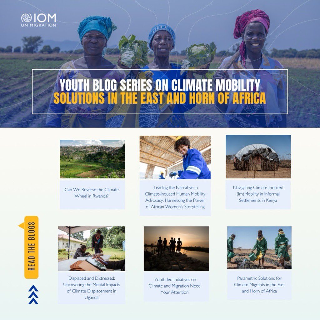 CrispusMwemaho πΊπ¬π·πΌ (@crispusmwemaho) on Twitter photo Thank you <a href="/IOM_EHSA/">IOM East, Horn and Southern Africa πΊπ³</a> for a platform to highlight an issue Iβve long advocated for!
My blog calls for urgent studies to assess the mental health needs of climate displaced populations in Uganda and integration of mental health in our national adaption plan!
bit.ly/43ImcX7 Thank you <a href="/IOM_EHSA/">IOM East, Horn and Southern Africa πΊπ³</a> for a platform to highlight an issue Iβve long advocated for!
My blog calls for urgent studies to assess the mental health needs of climate displaced populations in Uganda and integration of mental health in our national adaption plan!
bit.ly/43ImcX7