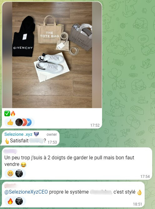 SelezioneFR's tweet photo. Les articles sont tellement de qualité dans le VIP que nos VIP hésitent à revendre

Il n’y a AUCUN doute à avoir sur l’authenticité et la qualité des produits

→ Tu rejoins le Telegram public
→ Tu prends ton call gratuit
→ Tu rejoins le VIP pour chiffrer avec nous https://t.co/b1hj3kfIjV