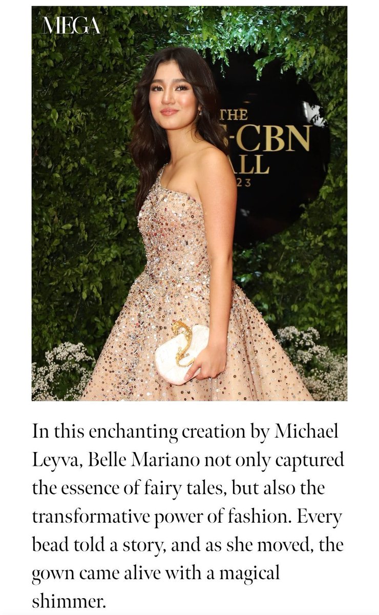remember how belle mariano made the last abs cbn ball HER night?

Metro’s Best Dressed
Preview’s Best Dressed
Mega’s Best Dressed
Female Star of the Night
Power Couple of the Night

THE MAIN EVENT!

DONBELLE TAGSIBALL 
#AllEyesOnBELLE #DONNYDazzlesTheNight l