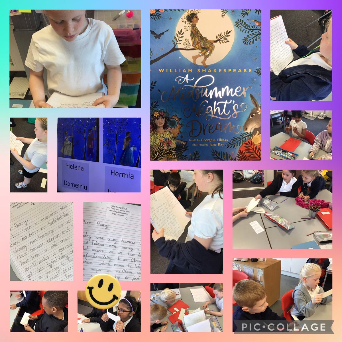Miss Hewitt_INSPIRE (@misshewit) on Twitter photo To finish our week on ‘A Midsummer Night’s Dream’, we created diary entries as one of the characters. We enjoyed sharing these with the class and guessing who it was written by. #superstars #blownaway <a href="/Inspire_Ashton/">Inspire Academy</a> <a href="/MrT_Inspire/">Mr Tyrrell</a> To finish our week on ‘A Midsummer Night’s Dream’, we created diary entries as one of the characters. We enjoyed sharing these with the class and guessing who it was written by. #superstars #blownaway <a href="/Inspire_Ashton/">Inspire Academy</a> <a href="/MrT_Inspire/">Mr Tyrrell</a>