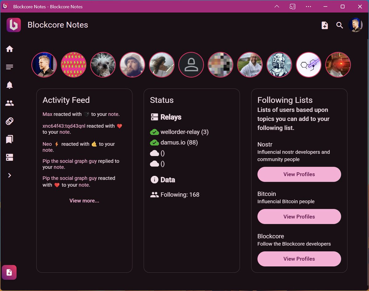 Blockcore tweet media