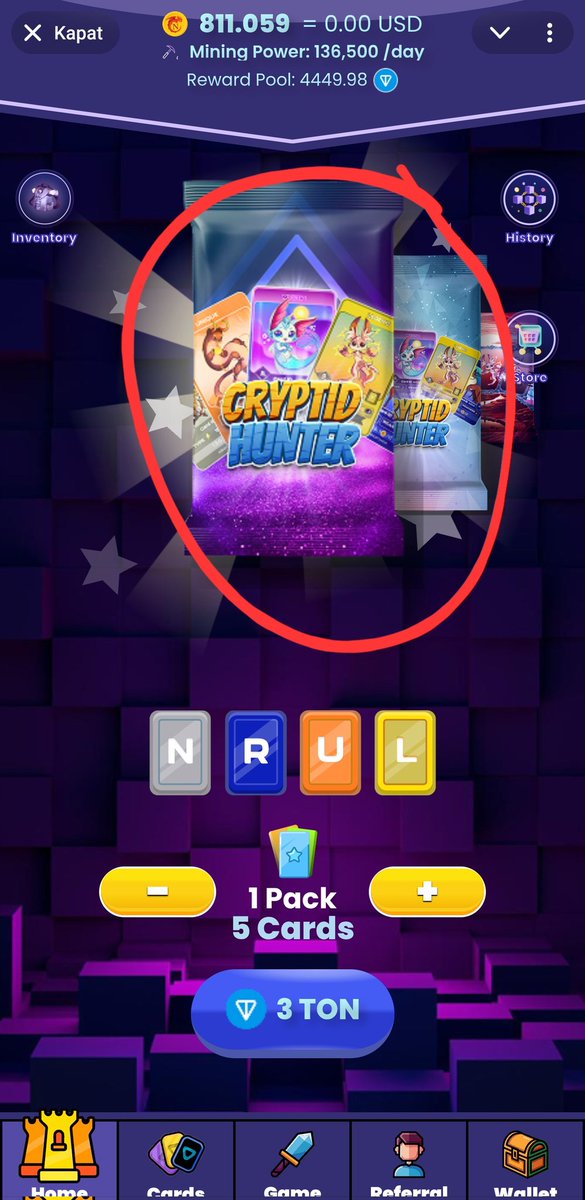 💥Cryptid Hunter Play-to-Earn uygulamasında tüm takipçilerime 5 NFT içeren hediye paketi gönderiyorum dostlar.

✅️Tweeti beğen ,  Retweet et , 3 arkadaşını etiketle 
✅️Linke tıklayıp uygulamaya Kayıt ol; 
t.me/cryptidHunterB…

‼️Linkimle kayıt olan kişilere ödül