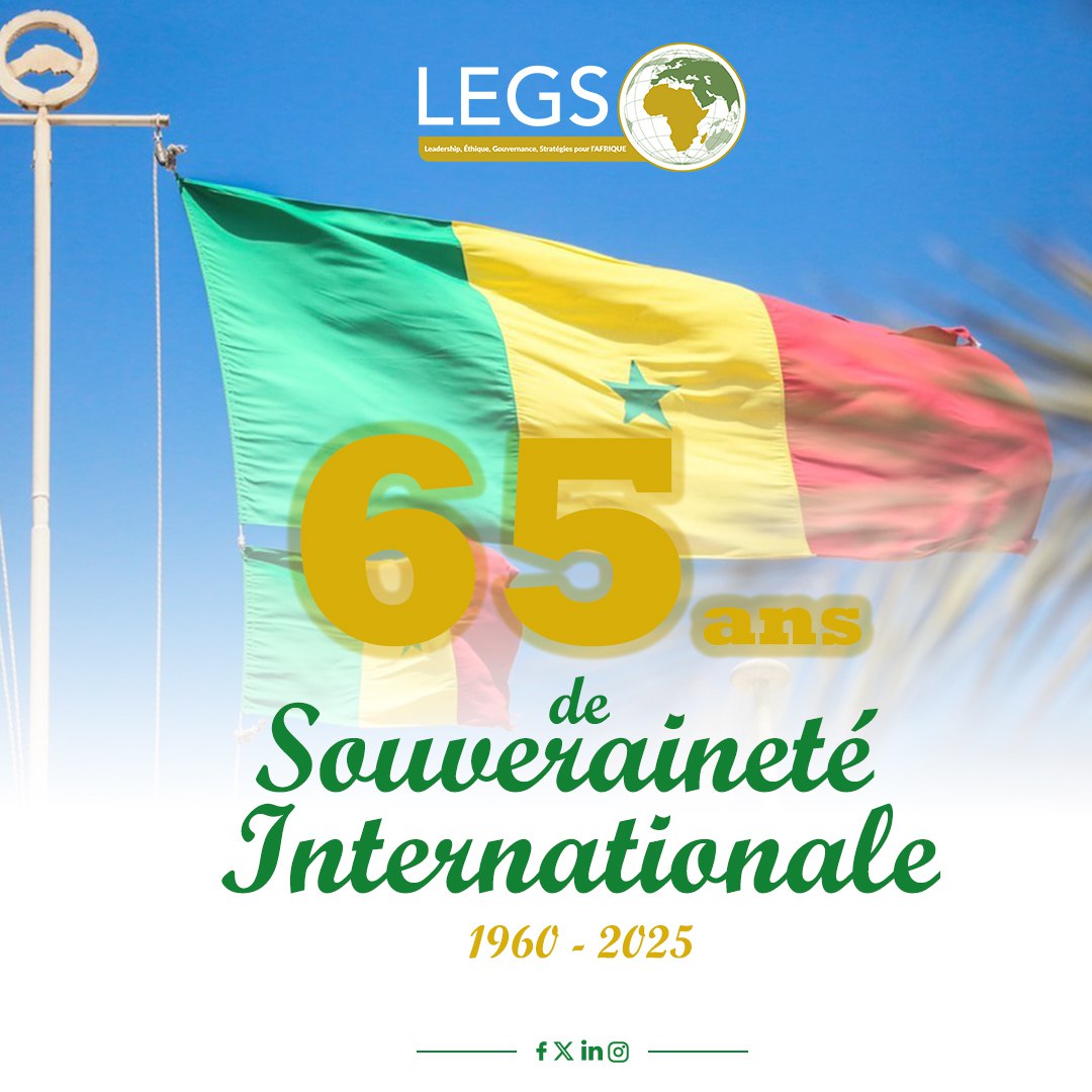#4avril🎉🎊

Vive un Sénégal souverain et prospère !
Vive la République.
Un peuple, un but, une foi.

Fêtons ensemble 65 ans de souveraineté internationale.

#Redevabilitéactive 
#Transparence 
#souverainetéinternationale 
#Sénégal 🇸🇳
