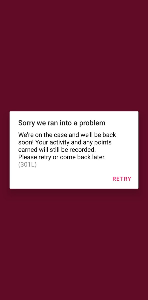 Hey <a href="/Vitality_UK/">Vitality UK</a> now you have downgraded the rewards and increased prices....how can you be sure the app works reliably?
I can't even get onto it today to pick my rewards!