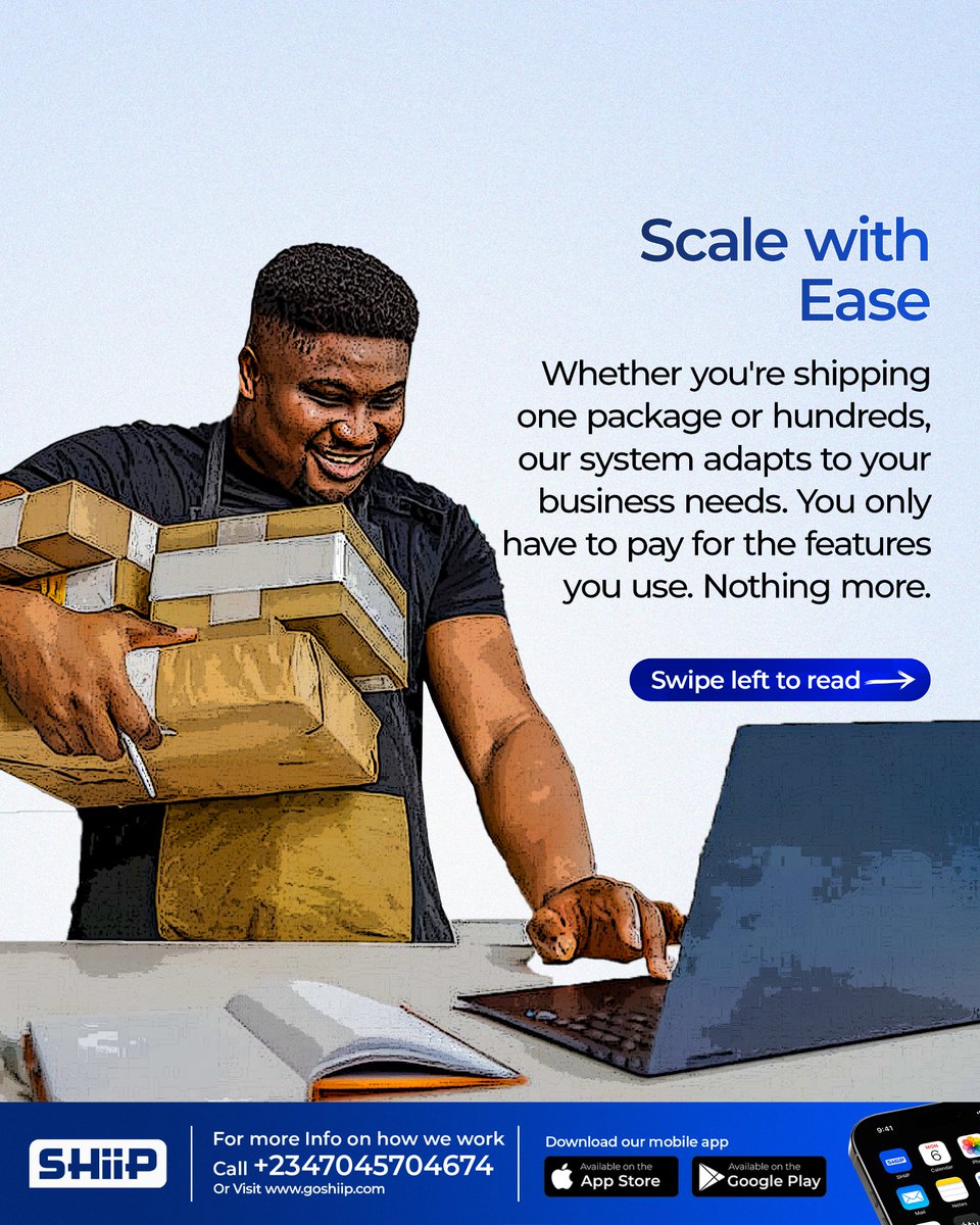 Send us a DM today to sign up for SHiiP Pay-As-You-Go and start shipping smarter!