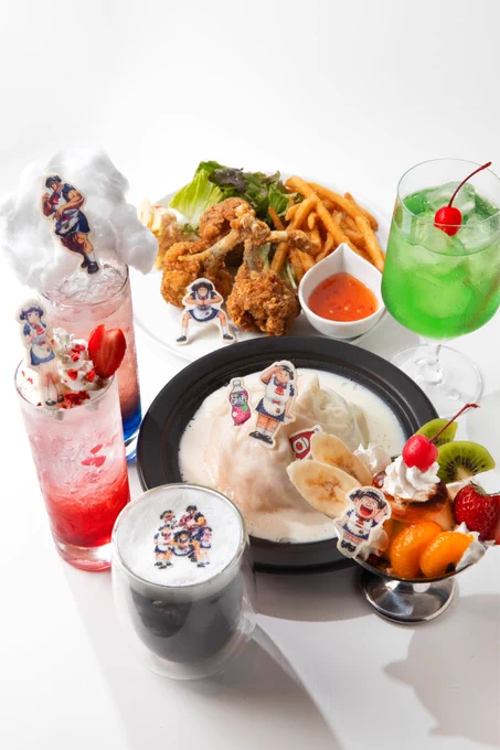Pepper PARLOR コラボカフェin渋谷 開催中 コラボメニューも 超オシャレ 遊びに来てねん #ホワイト押忍クソ男飯 #コースターももらえるよ #夜はペッパーくんが踊るらしい #僕とロボコ #劇場版ロボコ #4月18日公開