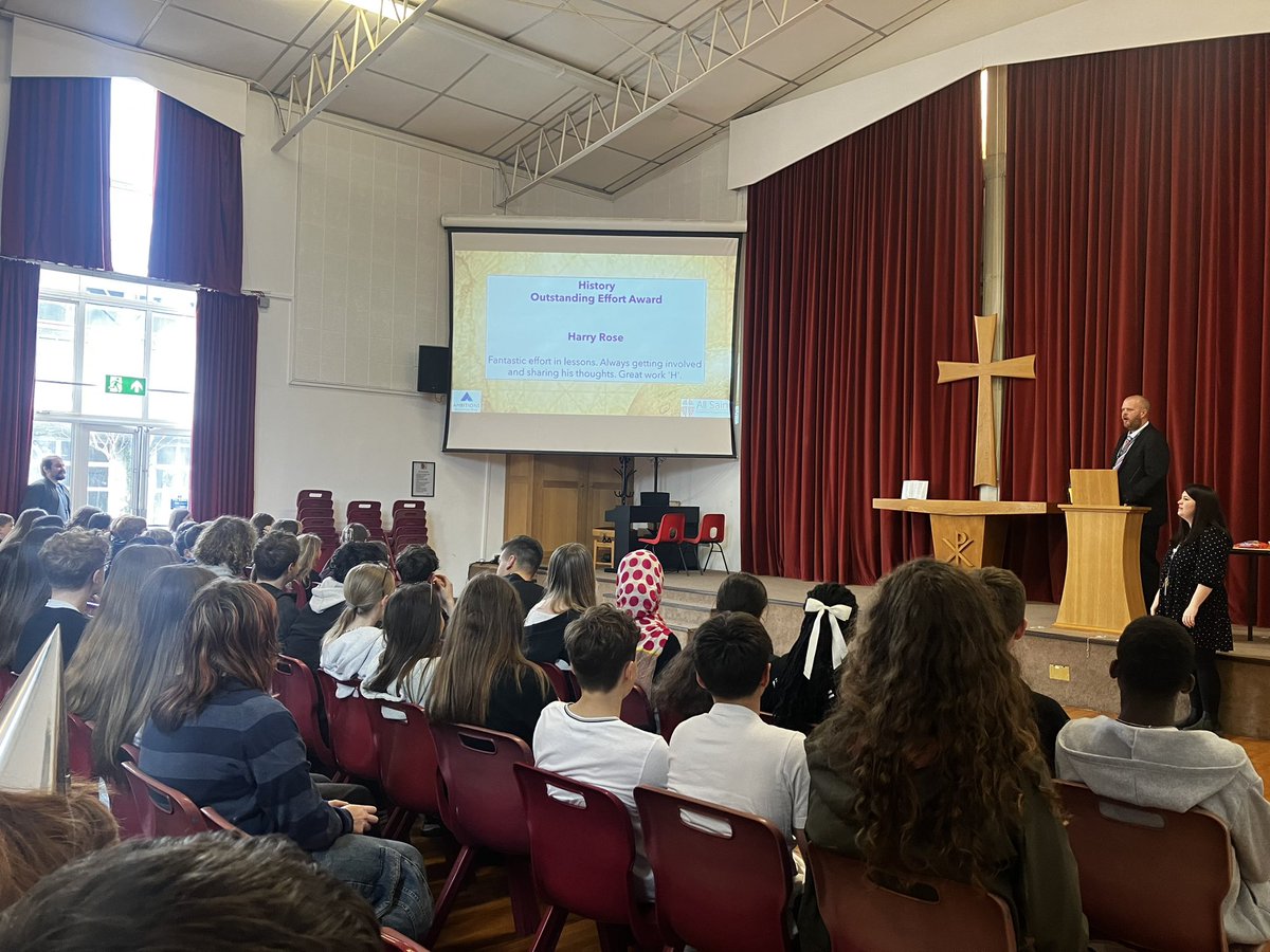 Celebrating student success and hard work this morning in Celebration assemblies this morning. <a href="/Weareauthentic1/">Authentic Education</a>