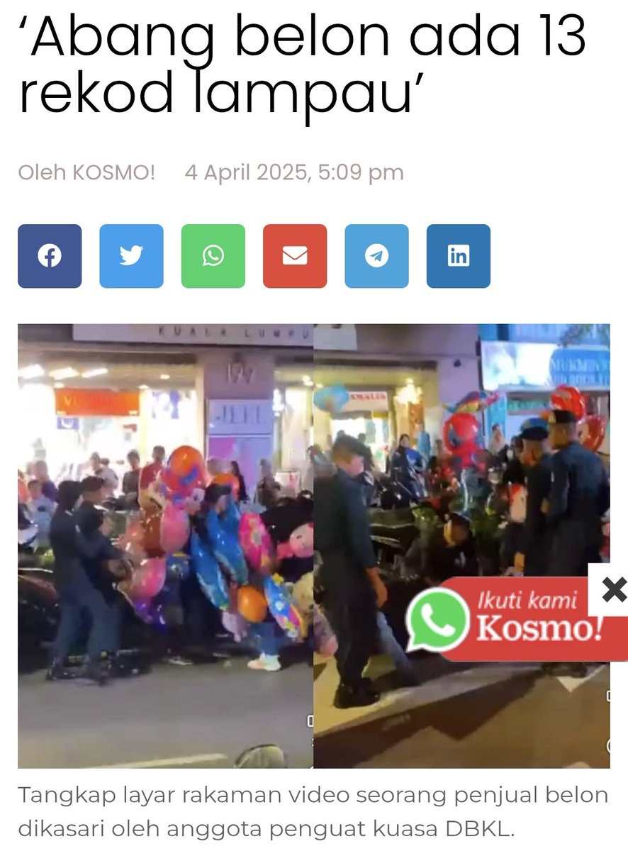 adamyusuf88's tweet image. Ada plot twist rupanya.

Mana team Abang Belon?

Dah masuk gua ke.

Umrah on x on 🤣🤣🤣

"Kebanyakan rekod terbabit adalah berkaitan dengan kesalahan dadah. Suspek sebelum ini pernah dihadapkan ke mahkamah bagi enam daripada kes tersebut."