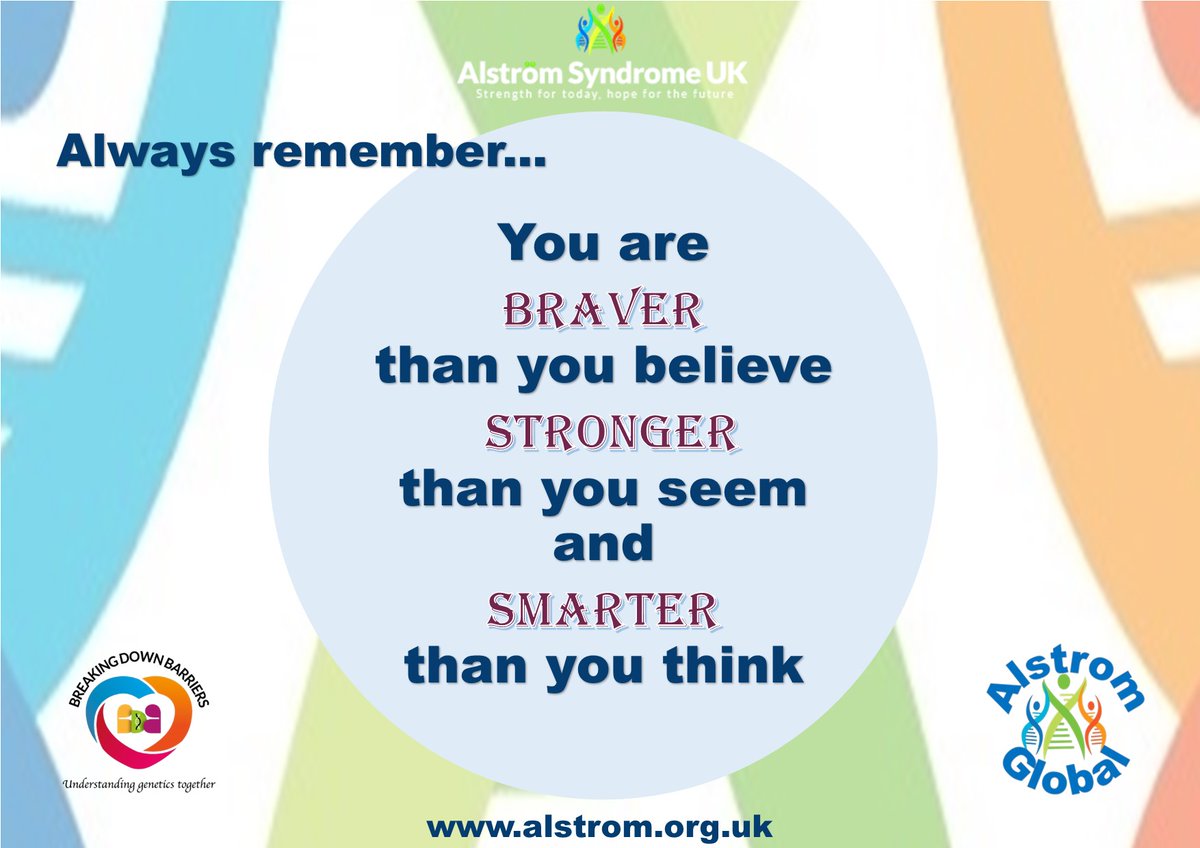 Feel Good Friday
Sometimes we just need a little reminder how strong and resilient we are. Sometimes we don't reflect enough on those small little steps we make every day, that make a difference. 
The picture reads
Always remember... you are braver than you believe, stronger than