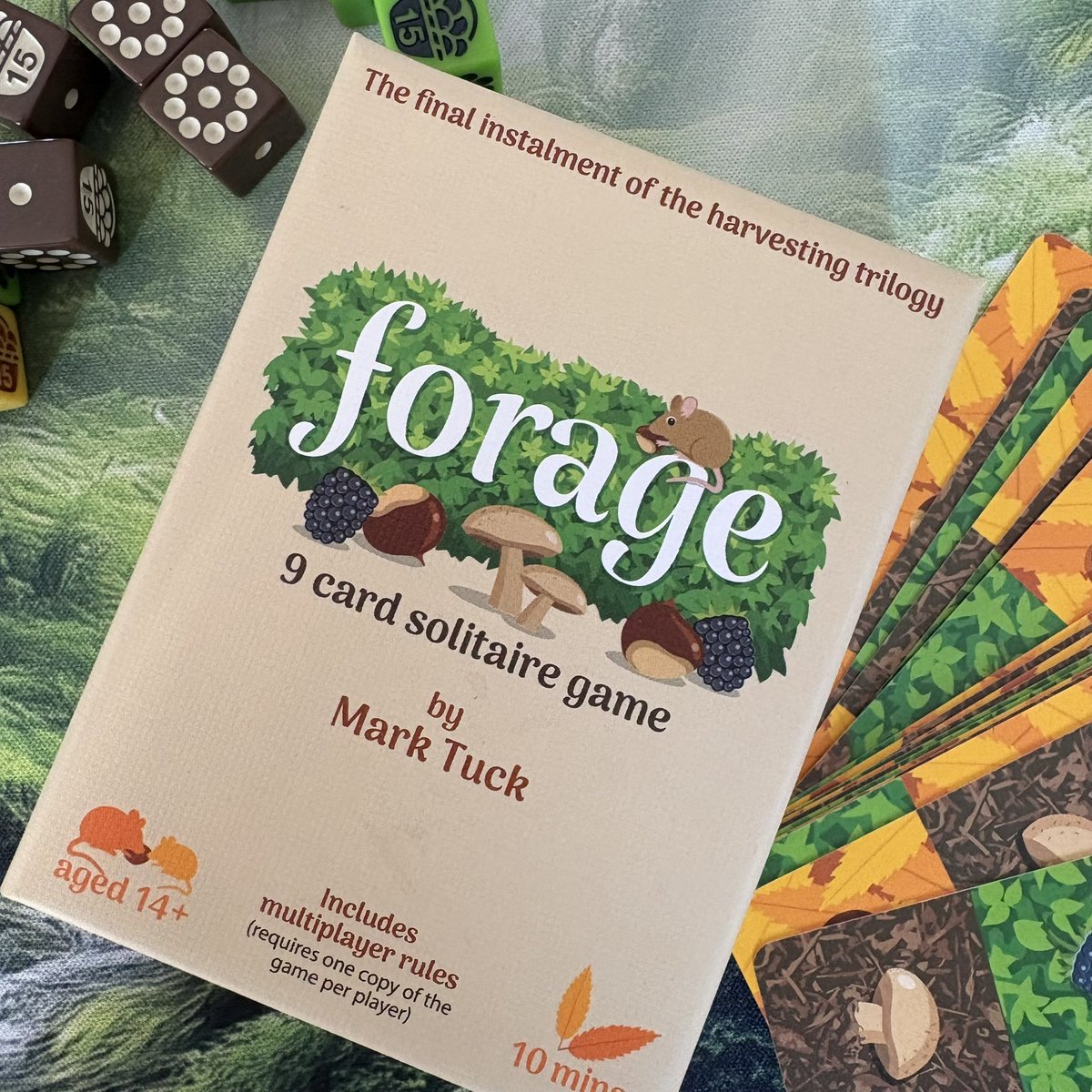 Board Game Addict (@boardadd) on Twitter photo Friday starting with my first plays of ‘Forage’! <a href="/sideroomgames/">Dustin Culbertson</a>
#Friday #CardGames #SoloGames Friday starting with my first plays of ‘Forage’! <a href="/sideroomgames/">Dustin Culbertson</a>
#Friday #CardGames #SoloGames